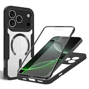 Θήκη iPhone 17 Pro Max - OEM - Σκληρή Θήκη PC+TPU - Μαύρο - MagSafe