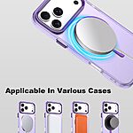 Θήκη iPhone 17 Pro Max - IMAK - Σκληρή Θήκη PC+TPU - Μωβ - MagSafe - Εικόνα 5