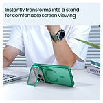 Θήκη iPhone 17 Pro Max - NILLKIN Iceblade CamProp - Σκληρή Θήκη PC+TPU - Πράσινο - Stand - Εικόνα 7