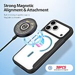 Θήκη iPhone 17 Pro Max - DUX DUCIS Skin X Pro Series - Flip Θήκη από Συνθετικό Δέρμα (PU) - Μαύρο - MagSafe/RFID - Εικόνα 7