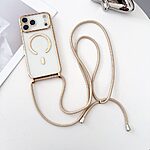 Θήκη iPhone 17 Pro Max - OEM - Πλάτη TPU - χρυσό - MagSafe