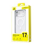 Θήκη iPhone 17 Pro - BASEUS Crystal Series - Σκληρή Θήκη PC - Διάφανο - MagSafe - Εικόνα 10