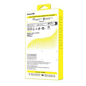 Θήκη iPhone 17 Pro - BASEUS Crystal Series - Σκληρή Θήκη PC - Διάφανο - MagSafe - Εικόνα 2