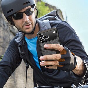 Θήκη iPhone 17 Pro - DUX DUCIS SHLD Series - Σκληρή Θήκη PC+TPU - Contour Pattern - MagSafe - Εικόνα 2