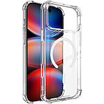 Θήκη iPhone 17 Pro - IMAK - Σκληρή Θήκη PC+TPU - Διάφανο - MagSafe