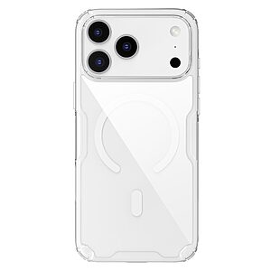 Θήκη iPhone 17 Pro - NILLKIN Nature Pro Series - Σκληρή Θήκη PC+TPU - Διάφανο - MagSafe