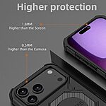 Θήκη iPhone 17 Pro - OEM - Σκληρή Θήκη PC+TPU - Γκρι - MagSafe - Εικόνα 5