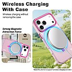 Θήκη iPhone 17 Pro - IMAK - Σκληρή Θήκη PC+TPU - Κόκκινο - MagSafe - Εικόνα 2