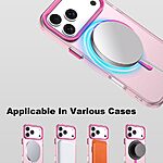 Θήκη iPhone 17 Pro - IMAK - Σκληρή Θήκη PC+TPU - Κόκκινο - MagSafe - Εικόνα 5