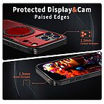 Θήκη iPhone 17 Pro - OEM - Σκληρή Θήκη PC+TPU - Κόκκινο - MagSafe/Stand - Εικόνα 4