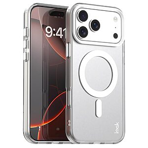 Θήκη iPhone 17 Pro - IMAK - Σκληρή Θήκη PC+TPU - Λευκό - MagSafe