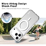 Θήκη iPhone 17 Pro - IMAK - Σκληρή Θήκη PC+TPU - Λευκό - MagSafe - Εικόνα 3