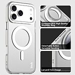 Θήκη iPhone 17 Pro - IMAK - Σκληρή Θήκη PC+TPU - Λευκό - MagSafe - Εικόνα 4