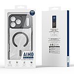 Θήκη iPhone 17 Pro - DUX DUCIS Aimo Series - Σκληρή Θήκη PC+TPU - Μαύρο - MagSafe - Εικόνα 9