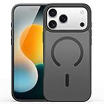 Θήκη iPhone 17 Pro - DUX DUCIS Yind Series - Σκληρή Θήκη PC+TPU - Μαύρο - MagSafe