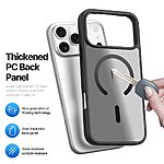 Θήκη iPhone 17 Pro - DUX DUCIS Yind Series - Σκληρή Θήκη PC+TPU - Μαύρο - MagSafe - Εικόνα 6