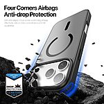 Θήκη iPhone 17 Pro - DUX DUCIS Yind Series - Σκληρή Θήκη PC+TPU - Μαύρο - MagSafe - Εικόνα 7