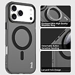 Θήκη iPhone 17 Pro - IMAK - Σκληρή Θήκη PC+TPU - Μαύρο - MagSafe - Εικόνα 4