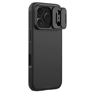 Θήκη iPhone 17 Pro - NILLKIN Camshield Pro - Σκληρή Θήκη PC+TPU - Μαύρο - MagSafe