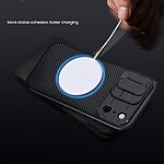 Θήκη iPhone 17 Pro - NILLKIN Camshield Pro - Σκληρή Θήκη PC+TPU - Μαύρο - MagSafe - Εικόνα 6