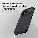 Θήκη iPhone 17 Pro - NILLKIN Frosted Shield Pro - Σκληρή Θήκη PC+TPU - μαύρο - MagSafe - Εικόνα 9