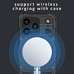 Θήκη iPhone 17 Pro - OEM - Σκληρή Θήκη PC+TPU - Μαύρο - MagSafe/Stand/Λουράκι - Εικόνα 6