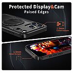 Θήκη iPhone 17 Pro - OEM - Σκληρή Θήκη PC+TPU - Μαύρο - MagSafe/Stand - Εικόνα 4