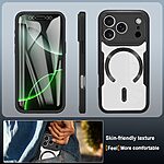 Θήκη iPhone 17 Pro - OEM - Σκληρή Θήκη PC+TPU - Μαύρο - MagSafe - Εικόνα 9