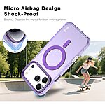 Θήκη iPhone 17 Pro - IMAK - Σκληρή Θήκη PC+TPU - Μωβ - MagSafe - Εικόνα 3