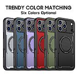 Θήκη iPhone 17 Pro - OEM - Σκληρή Θήκη PC+TPU - Μπλε - MagSafe/Stand - Εικόνα 7