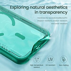 Θήκη iPhone 17 Pro - NILLKIN Iceblade CamProp - Σκληρή Θήκη PC+TPU - Πράσινο - MagSafe/Stand - Εικόνα 2