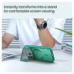 Θήκη iPhone 17 Pro - NILLKIN Iceblade CamProp - Σκληρή Θήκη PC+TPU - Πράσινο - MagSafe/Stand - Εικόνα 7