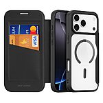 Θήκη iPhone 17 Pro - DUX DUCIS Skin X Pro Series - Flip Θήκη από Συνθετικό Δέρμα (PU) - Μαύρο - MagSafe/RFID - Εικόνα 5