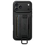 Θήκη iPhone 17 Pro - SUTENI H13 - Πλάτη από Συνθετικό Δέρμα (PU) με TPU - Μαύρο - Wallet/Stand - Εικόνα 6