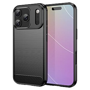 Θήκη iPhone 17 Pro - OEM - Πλάτη TPU - Μαύρο