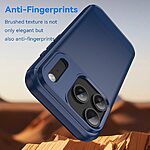 Θήκη iPhone 17 Pro - OEM - Πλάτη TPU - Μπλε - Εικόνα 4