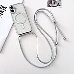 Θήκη iPhone 17 - OEM - Πλάτη TPU - Ασημί - MagSafe