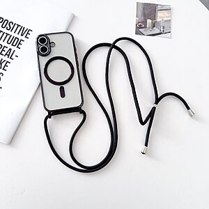 Θήκη iPhone 17 - OEM - Πλάτη TPU - Μαύρο - MagSafe