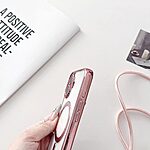 Θήκη iPhone 17 - OEM - Πλάτη TPU - ροζ χρυσό - MagSafe - Εικόνα 5