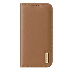 Θήκη iPhone Air - DUX DUCIS Hivo Series - Flip Πορτοφόλι από Αυθεντικό Δέρμα - Καφέ - RFID/Wallet/Stand - Εικόνα 2