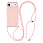 Θήκη iPhone Air - OEM - Πλάτη από Βιοδιασπώμενο Άχυρο Σιταριού με TPU - Ροζ