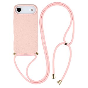 Θήκη iPhone Air - OEM - Πλάτη από Βιοδιασπώμενο Άχυρο Σιταριού με TPU - Ροζ