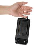 Θήκη iPhone Air - SUTENI H13 - Πλάτη από Συνθετικό Δέρμα (PU) με TPU - Μαύρο - Card Holder/Stand - Εικόνα 3