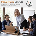 Θήκη iPhone Air - CASEME 023 - Flip Πορτοφόλι από Συνθετικό Δέρμα (PU) με TPU - Καφέ - RFID/Wallet/Stand - Εικόνα 6