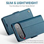 Θήκη iPhone Air - CASEME 023 - Flip Πορτοφόλι από Συνθετικό Δέρμα (PU) με TPU - Μπλε - RFID/Wallet/Stand - Εικόνα 8