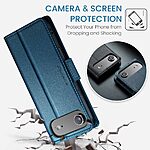 Θήκη iPhone Air - CASEME 023 - Flip Πορτοφόλι από Συνθετικό Δέρμα (PU) με TPU - Μπλε - RFID/Wallet/Stand - Εικόνα 9