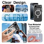 Θήκη iPhone Air - IMAK - Σκληρή Θήκη PC+TPU - Διάφανο - MagSafe - Εικόνα 6