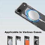 Θήκη iPhone Air - IMAK - Σκληρή Θήκη PC+TPU - Διάφανο - MagSafe - Εικόνα 8