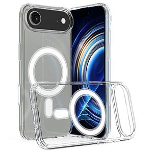 Θήκη iPhone Air - OEM - Σκληρή Θήκη PC+TPU - Διάφανο - MagSafe