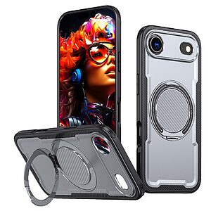 Θήκη iPhone Air - OEM - Σκληρή Θήκη PC+TPU - Γκρι - MagSafe/Stand